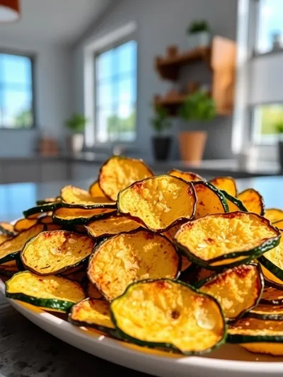 Air Fryer Zucchini Chips – Crispy Keto Snack