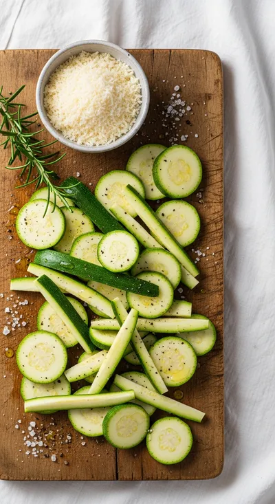 Air Fryer Zucchini – Crispy Healthy Snack - cooking process
