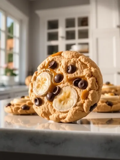 Banoffee Pie Cookies