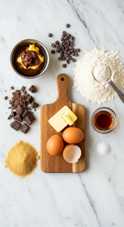 Brown Butter Brookies – Fudgy Brownie Meets Chewy Cookie - cooking process