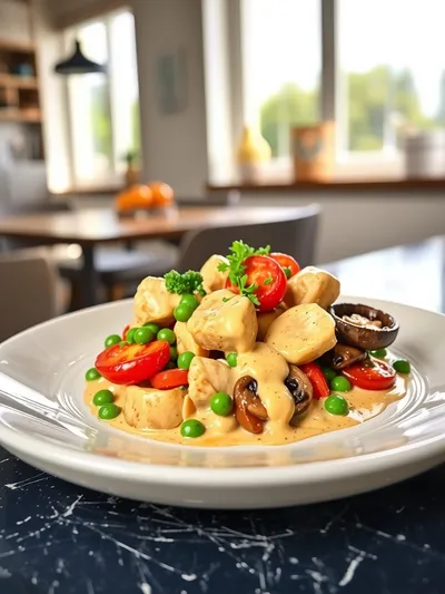 Classic Chicken a la King Recipe - ready to serve