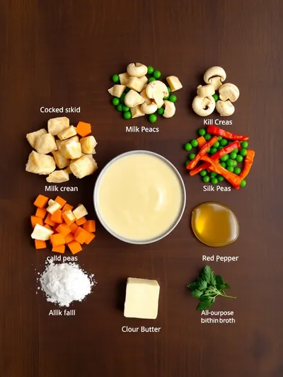 Classic Chicken a la King Recipe - ingredients preparation