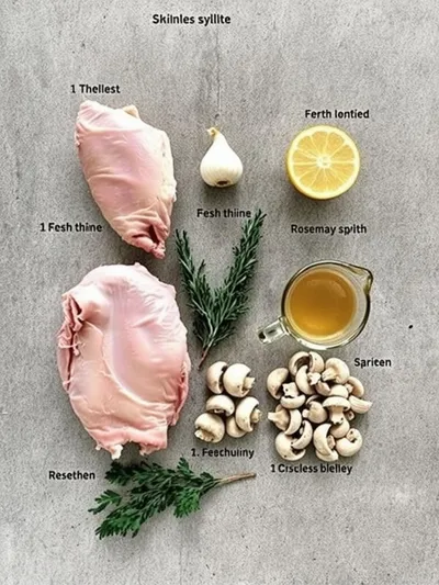 Chicken Lombardy Recipe – Classic Italian Chicken Dish - ingredients preparation