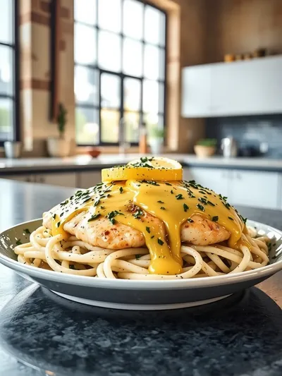 Chicken Piccata with Lemon Sauce