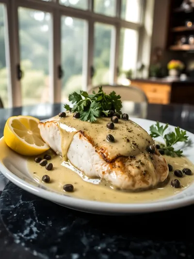 Chicken Piccata Recipe - ready to serve