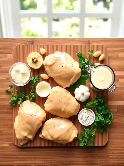 Chicken Riesling Recipe - ingredients preparation