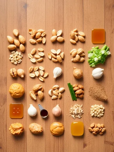 Chinese Peanut Butter Chicken – Easy Sweet & Savory - ingredients preparation