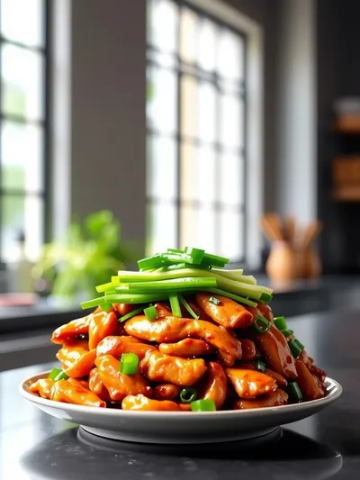 Chinese Scallion Chicken - Easy Budget Dinner