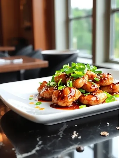 Chinese Scallion Chicken – Easy Budget Dinner - cooking process