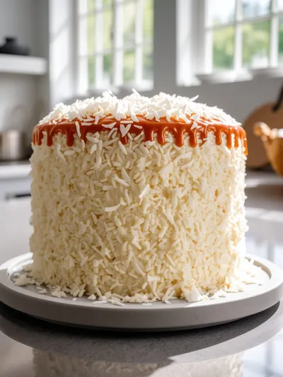 Grandma's Coconut Pound Cake