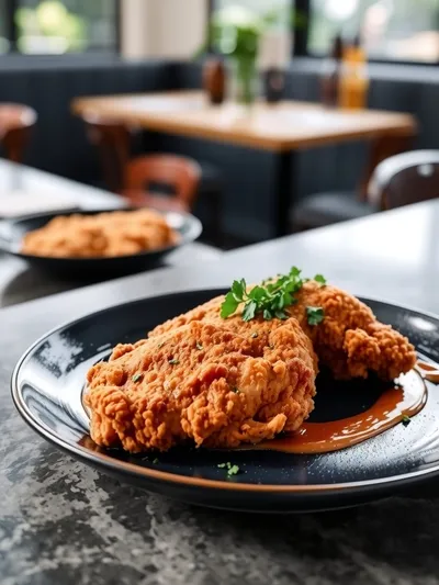Country Fried Chicken Recipe - cooking process