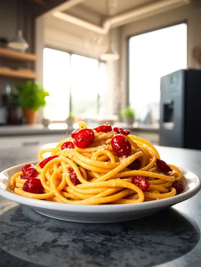 Creamy Sun-Dried Tomato Vegan Pasta