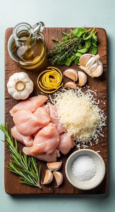 Crispy Parmesan Chicken with Garlic Sauce - cooking process