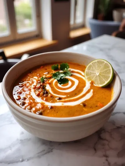 Curry Lentil Soup – Ready in 30 Minutes - cooking process