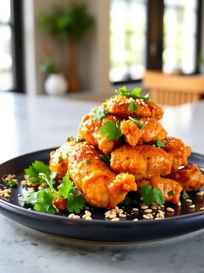Double Crunch Orange Chicken - ready to serve