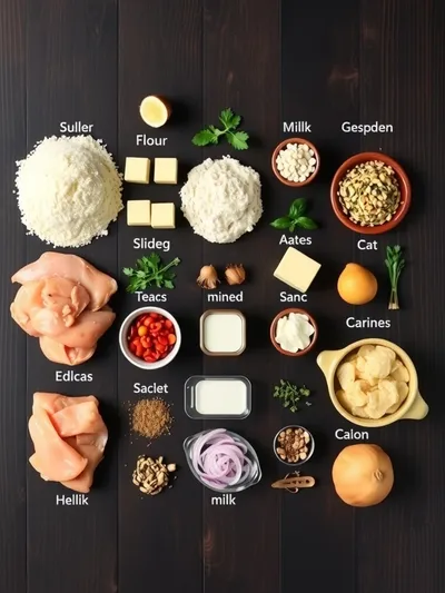 Easy Smothered Chicken Recipe - ingredients preparation