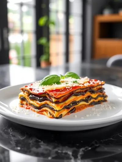 Eggplant Lasagna – Cozy & Flavorful Twist - ready to serve