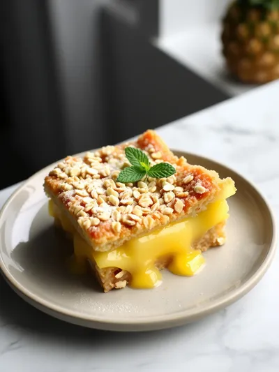 Fresh Pineapple Crisp Recipe - ready to serve