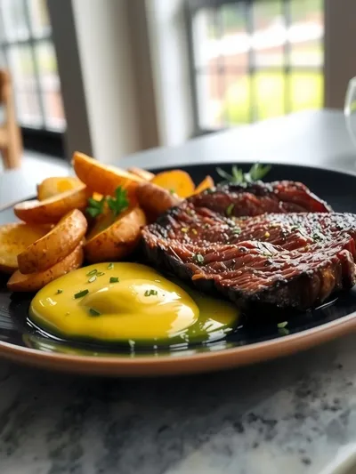Garlic Butter Steak and Potatoes Skillet Recipe - ready to serve