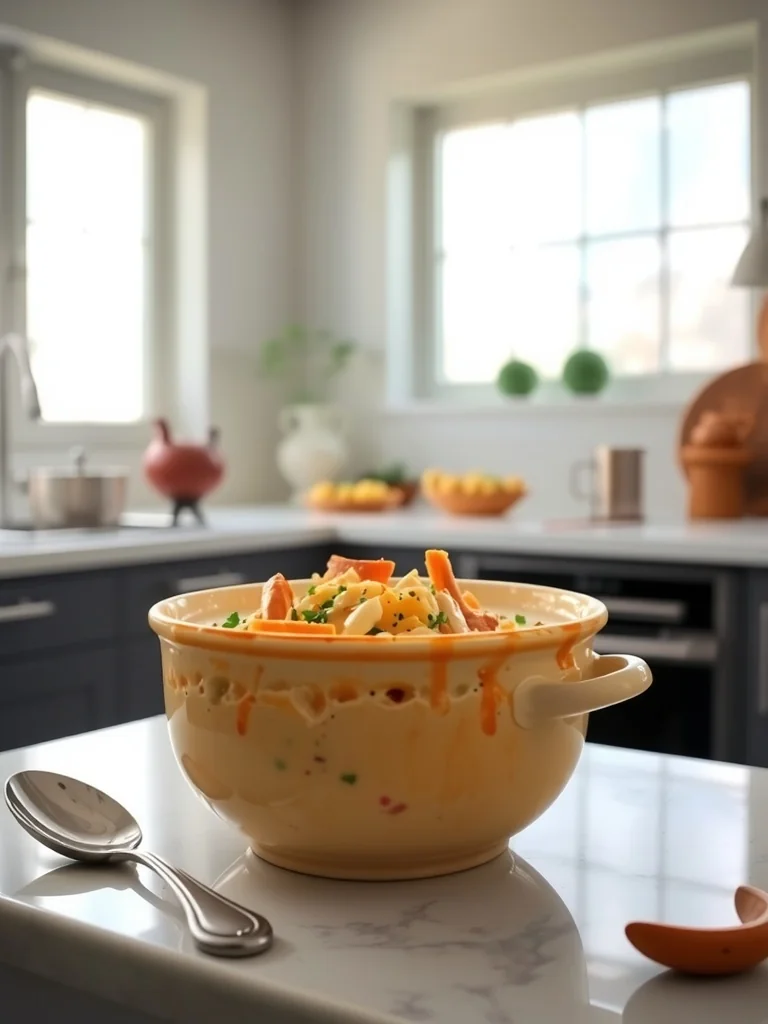 Healthy Chicken Pot Pie Soup