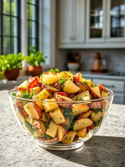 Herbed Roasted Potato Salad