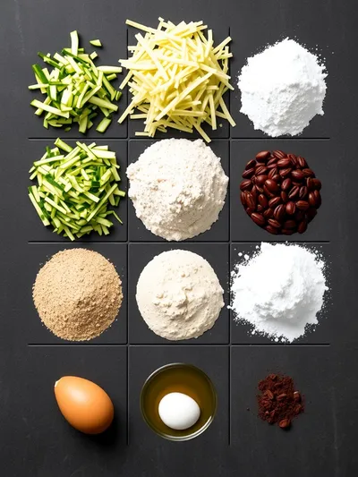 Keto Chocolate Zucchini Bread – One Bowl, 3g Net Carbs - ingredients preparation