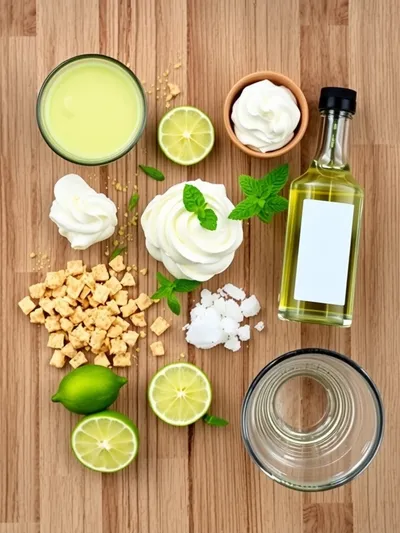 Key Lime Pie Trifle - ingredients preparation