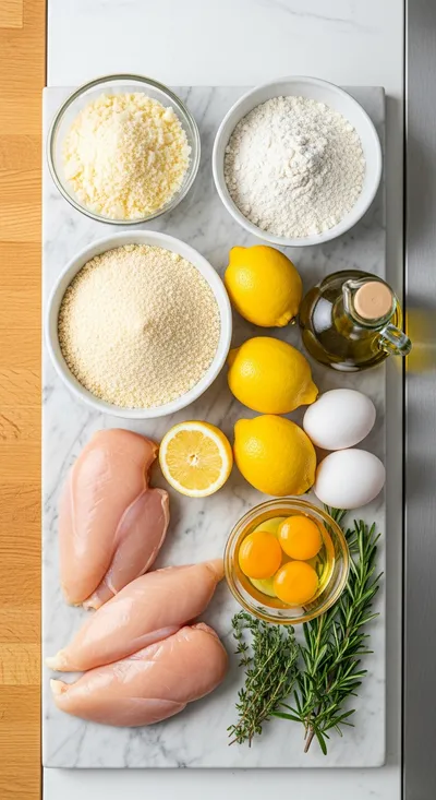 Lemon Chicken Romano – Crispy Tangy Delight - cooking process
