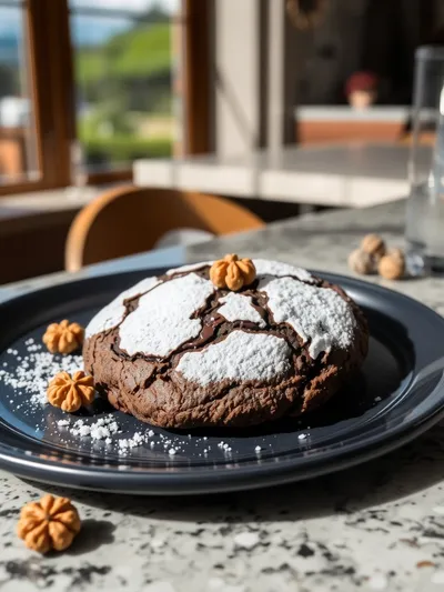 Levain Chocolate Walnut Cookie - ready to serve