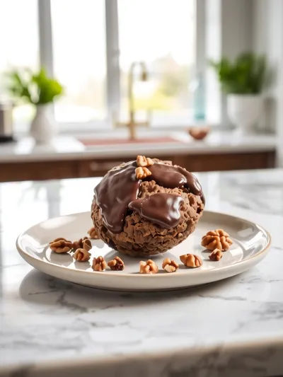 Levain Chocolate Walnut Cookie - ready to serve
