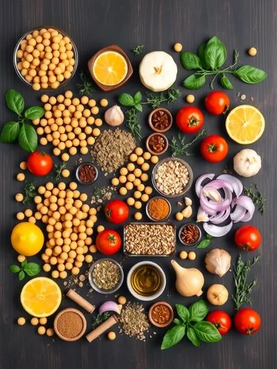 Marry Me Chickpeas - ingredients preparation