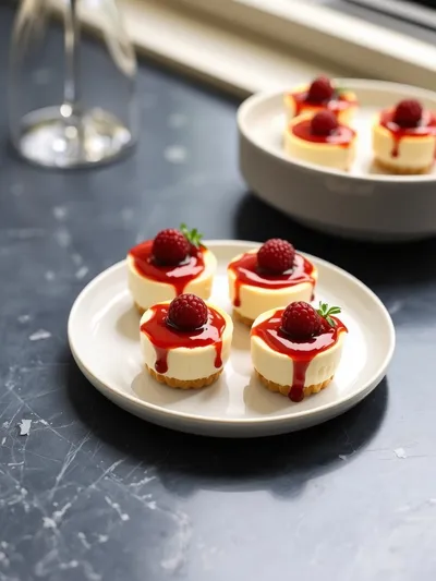 Mini Cheesecakes – Easy Bite‑Size Desserts - cooking process