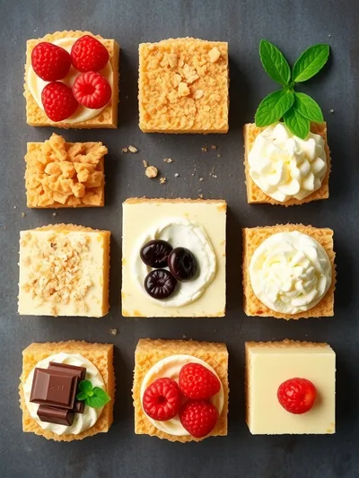 Mini Cheesecakes – Easy Bite‑Size Desserts - ingredients preparation