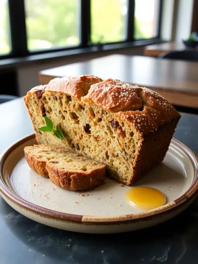 Moist Old Fashioned Zucchini Bread - ready to serve