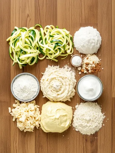 Moist Vanilla Pudding Zucchini Bread Recipe - ingredients preparation