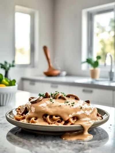 Easy Mushroom Gravy – Creamy Side Dish