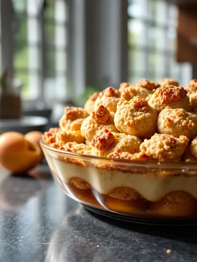 Old Fashioned Peach Crisp