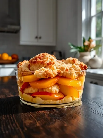 Peach Cobbler – Easy Southern Recipe