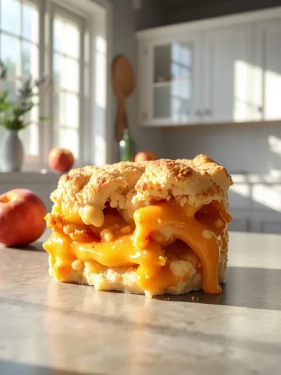 Easy Peach Cobbler With Canned Peaches