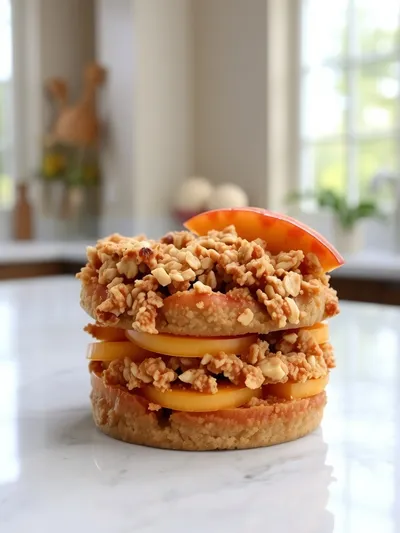 Peach Crisp Recipe – Healthy Easy Dessert