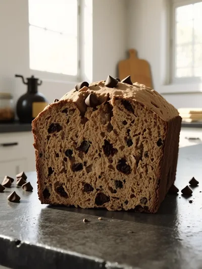 Peanut Butter Chocolate Chip Zucchini Bread