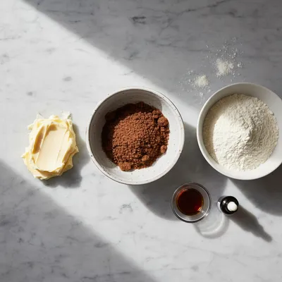 Soft and Chewy Brown Sugar Cookies Recipe - ingredients preparation