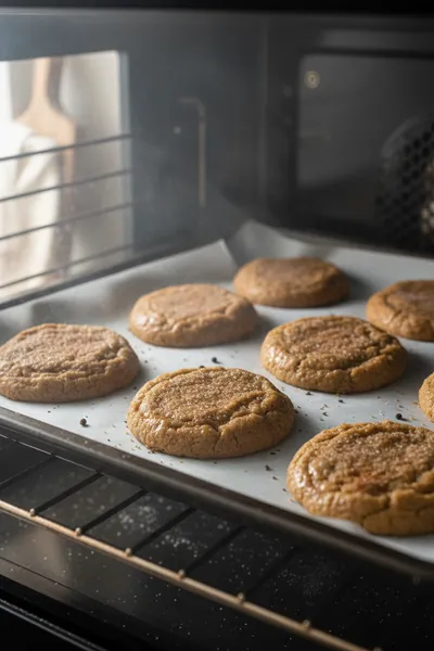Vegan Brown Sugar Chai Cookies Recipe - cooking process