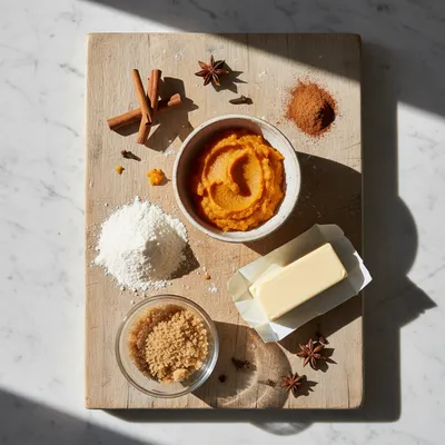 Perfect Pumpkin Spice Cookies Recipe - ingredients preparation