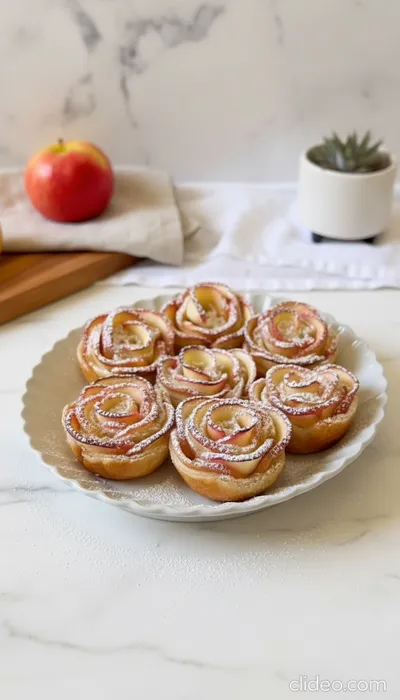 Apple Rose Pastry Blooms: Easy Elegant Dessert