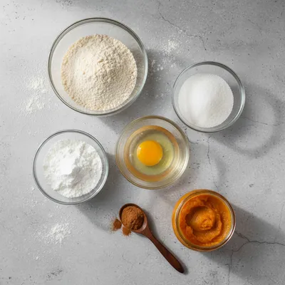 Pumpkin Pie Macarons: Easy Autumn Dessert Recipe - ingredients preparation