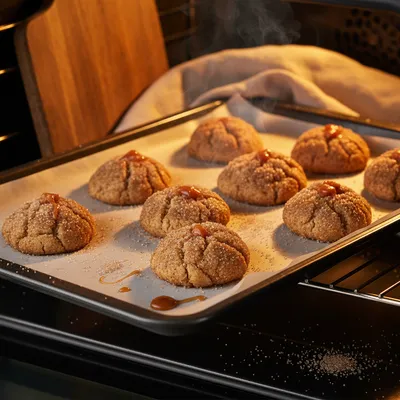 Caramel Apple Snickerdoodles: Easy Autumn Cookie Recipe - cooking process