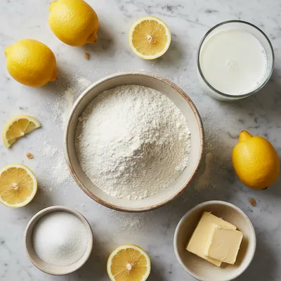Pioneer Woman Lemon Cake: Moist & Zesty Dessert - ingredients preparation