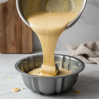 Classic Southern Pound Cake Recipe - cooking process
