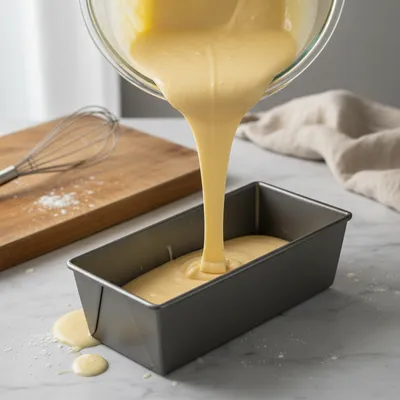 Vanilla Pound Cake Recipe: Moist and Buttery - cooking process